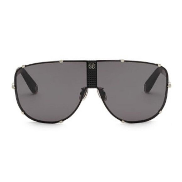 NWT SUNGLASSES PHILIPP PLEIN SILVER GREY